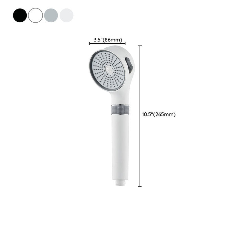 Lisslune | Showerhead 3-Stage Modern Round Plastic Water Filtration Hand Shower