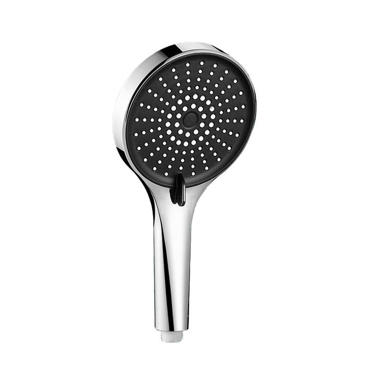 Lisslune | Plastic Hand Shower Round Handheld Showerhead with Self-Cleaning