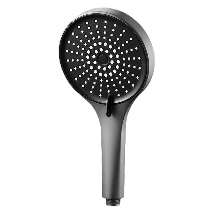 Lisslune | Plastic Hand Shower Round Handheld Showerhead with Self-Cleaning