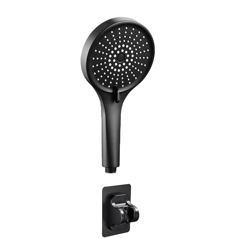 Lisslune | Plastic Hand Shower Round Handheld Showerhead with Self-Cleaning