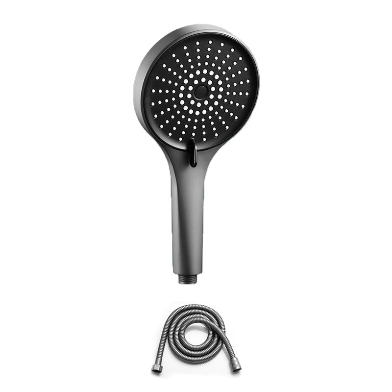 Lisslune | Plastic Hand Shower Round Handheld Showerhead with Self-Cleaning