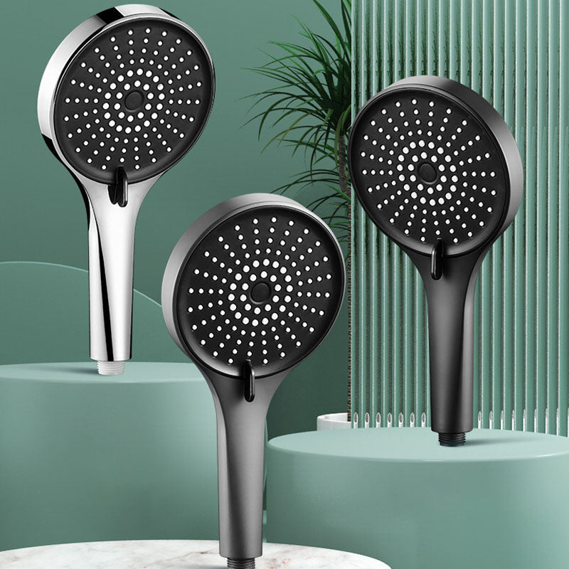 Lisslune | Plastic Hand Shower Round Handheld Showerhead with Self-Cleaning