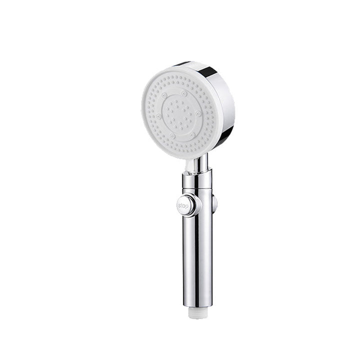 Lisslune | Contemporary Handheld Shower Plastic Round Hand Shower with Self-Cleaning