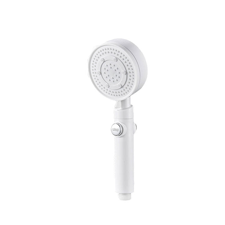 Lisslune | Contemporary Hand Shower Plastic Round Hand Shower with Self-Cleaning