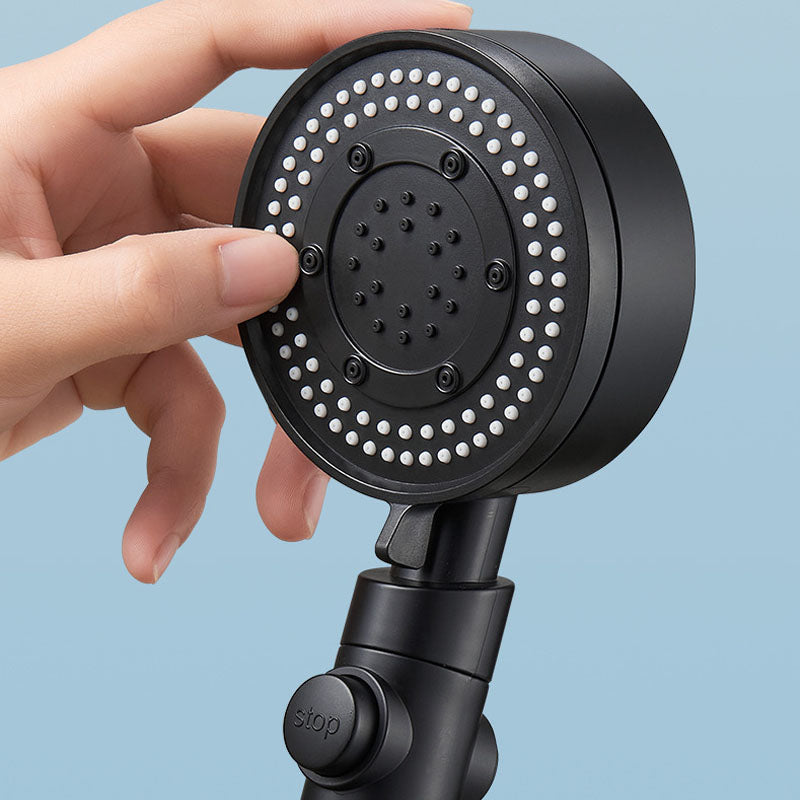 Lisslune | Contemporary Handheld Shower Plastic Round Hand Shower with Self-Cleaning