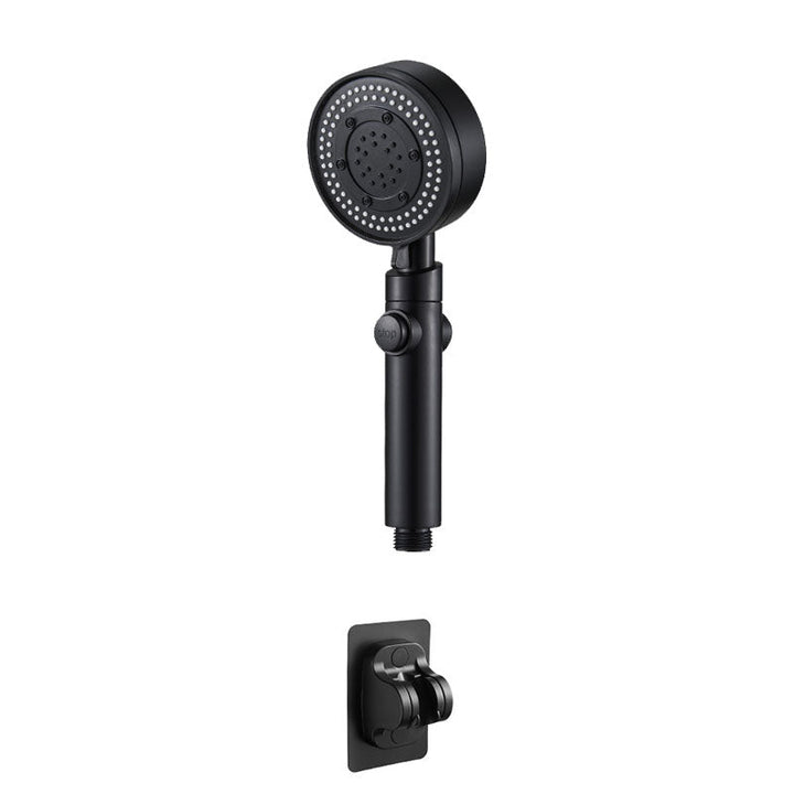 Lisslune | Contemporary Hand Shower Plastic Round Hand Shower with Self-Cleaning