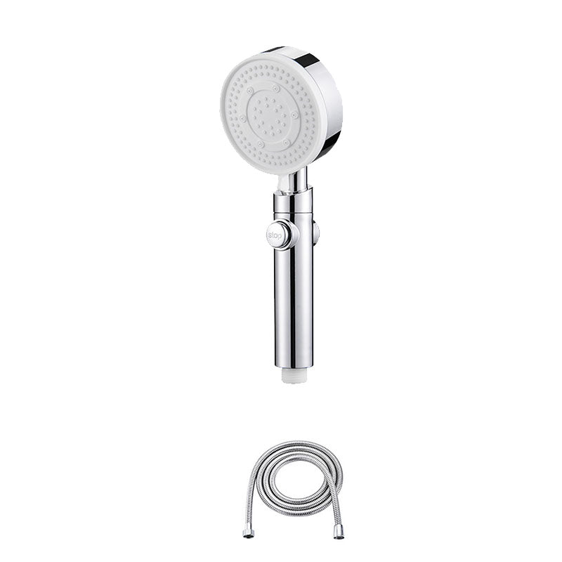 Lisslune | Contemporary Hand Shower Plastic Round Hand Shower with Self-Cleaning