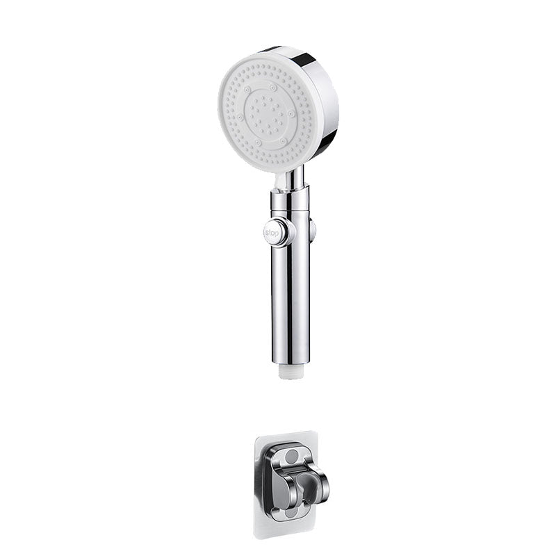 Lisslune | Contemporary Handheld Shower Plastic Round Hand Shower with Self-Cleaning