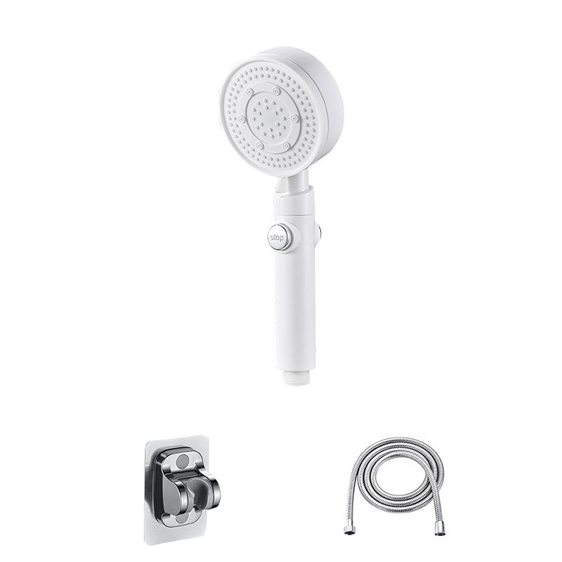 Lisslune | Contemporary Handheld Shower Plastic Round Hand Shower with Self-Cleaning