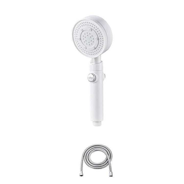 Lisslune | Contemporary Handheld Shower Plastic Round Hand Shower with Self-Cleaning