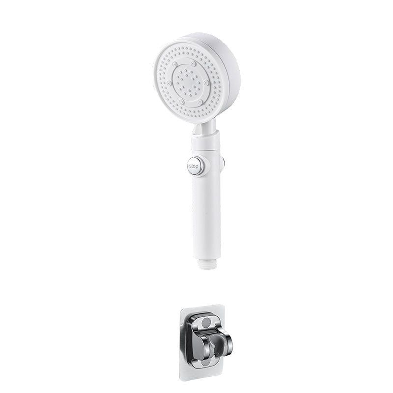 Lisslune | Contemporary Hand Shower Plastic Round Hand Shower with Self-Cleaning
