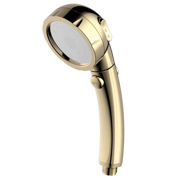 Lisslune | Contemporary Shower Combination Hand Shower Plastic Wall Mount Round Shower Head Combination