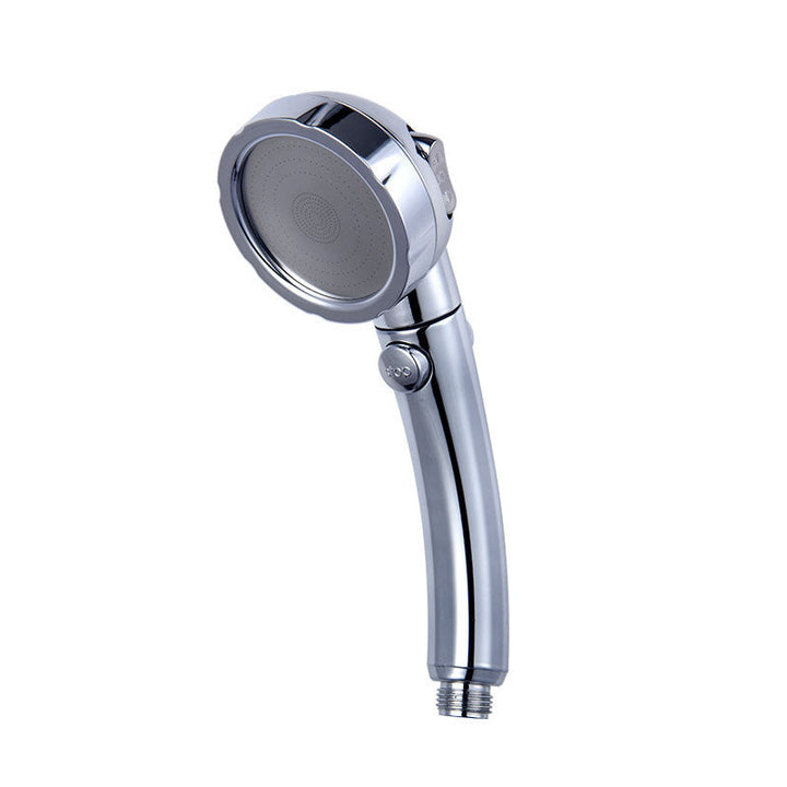 Lisslune | Contemporary Shower Combination Hand Shower Plastic Wall Mount Round Shower Head Combination