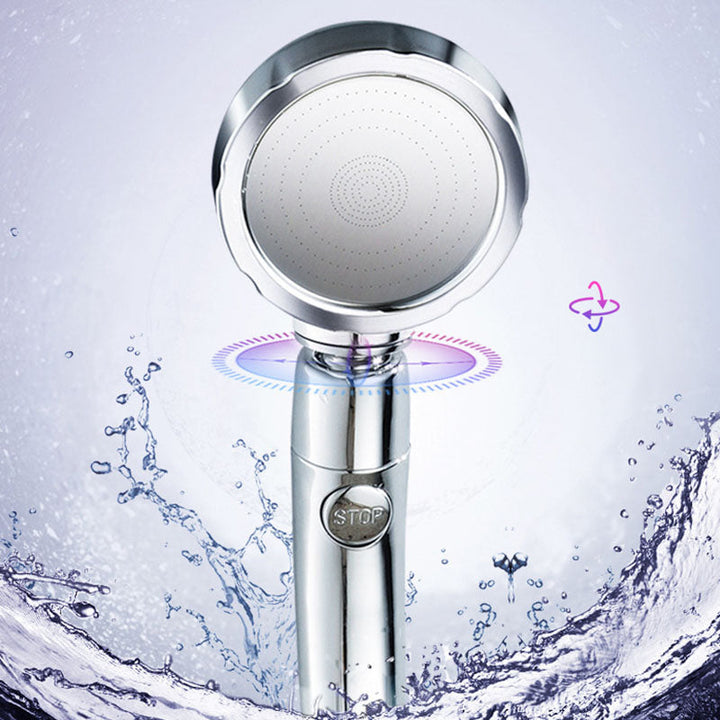 Lisslune | Contemporary Shower Combination Hand Shower Plastic Wall Mount Round Shower Head Combination