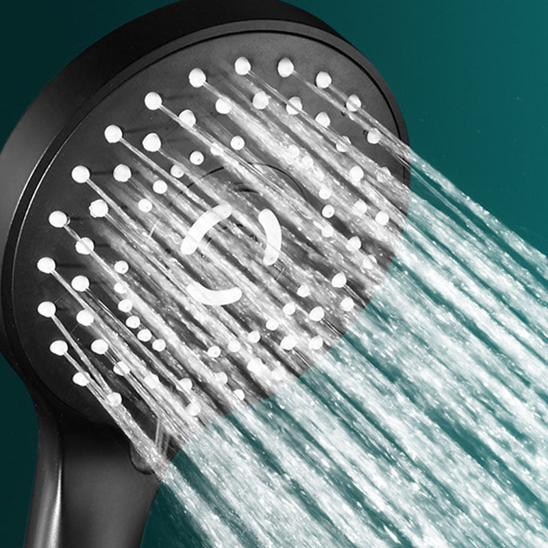 Lisslune | Plastic Hand Shower Adjustable Spray Pattern Hand Shower with Round Shape