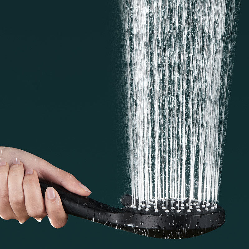 Lisslune | Plastic Hand Shower Adjustable Spray Pattern Hand Shower with Round Shape