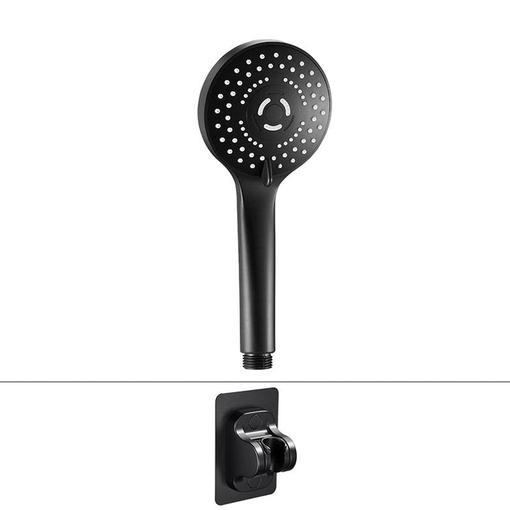 Lisslune | Plastic Hand Shower Adjustable Spray Pattern Hand Shower with Round Shape
