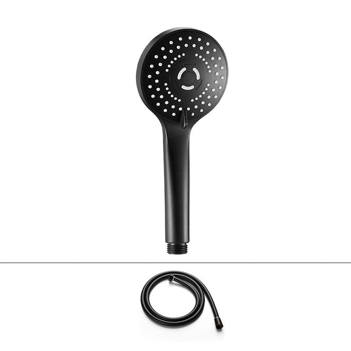 Lisslune | Plastic Hand Shower Adjustable Spray Pattern Hand Shower with Round Shape