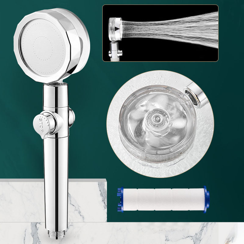 Lisslune | Modern Shower Head Handheld Shower Head Plastic Wall Mount Round Shower Head Combo