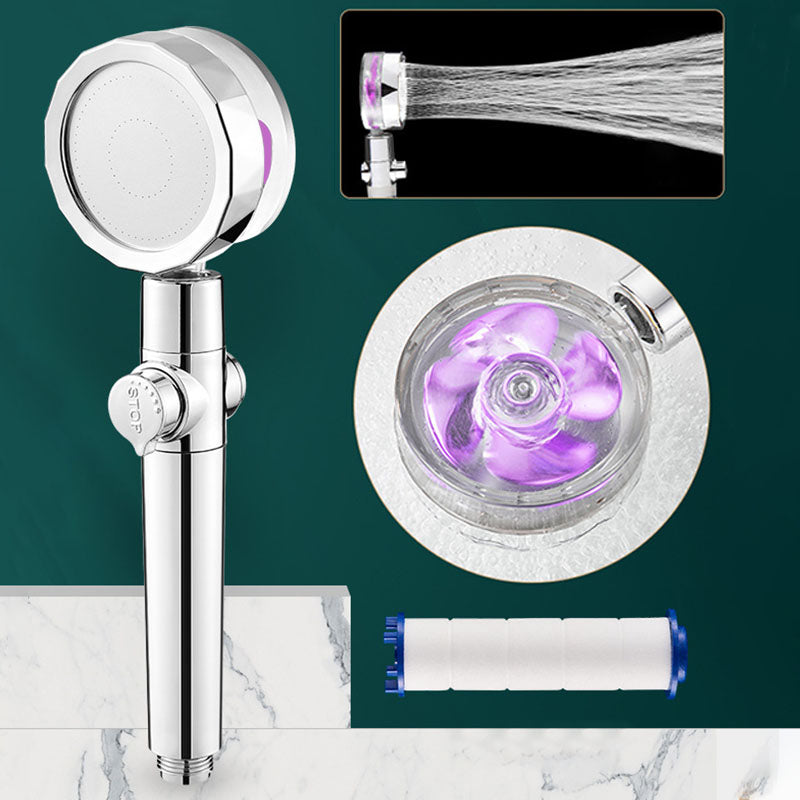 Lisslune | Modern Shower Head Handheld Shower Head Plastic Wall Mount Round Shower Head Combo