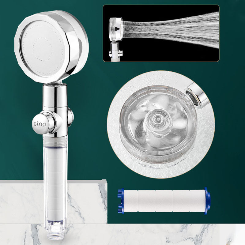 Lisslune | Modern Shower Head Handheld Shower Head Plastic Wall Mount Round Shower Head Combo
