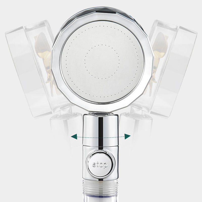 Lisslune | Modern Shower Head Handheld Shower Head Plastic Wall Mount Round Shower Head Combo