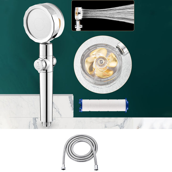 Lisslune | Modern Shower Head Handheld Shower Head Plastic Wall Mount Round Shower Head Combo