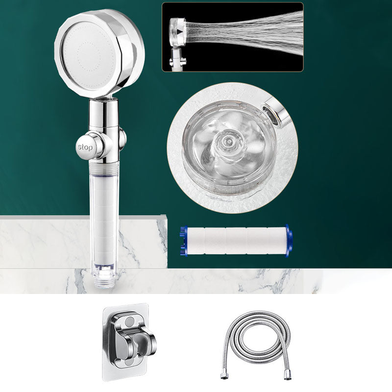 Lisslune | Modern Shower Head Handheld Shower Head Plastic Wall Mount Round Shower Head Combo