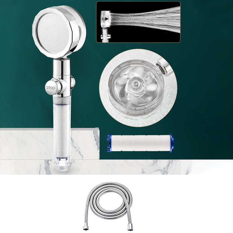 Lisslune | Modern Shower Head Handheld Shower Head Plastic Wall Mount Round Shower Head Combo