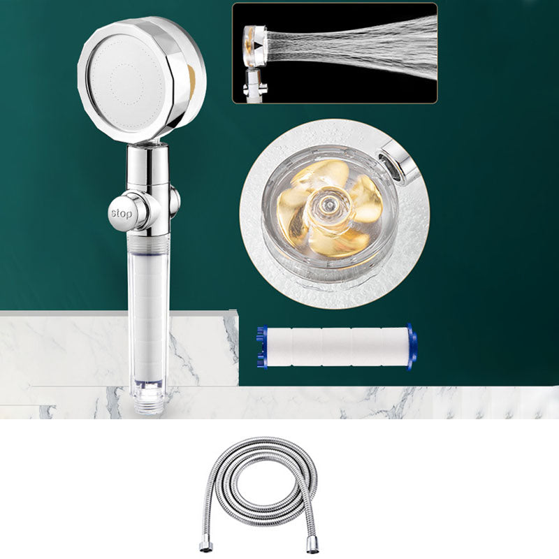 Lisslune | Modern Shower Head Handheld Shower Head Plastic Wall Mount Round Shower Head Combo