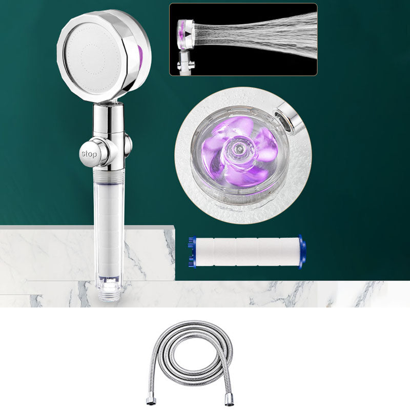 Lisslune | Modern Shower Head Handheld Shower Head Plastic Wall Mount Round Shower Head Combo