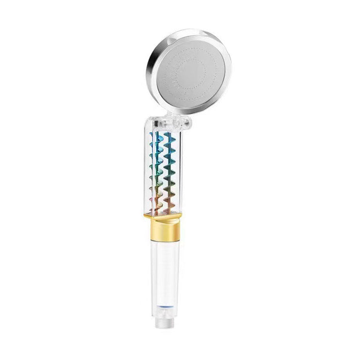 Lisslune | Contemporary Round Handheld Shower Standard Spray Adjustable Showerhead