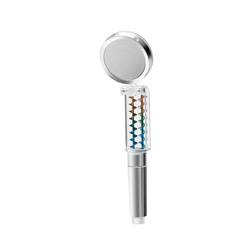 Lisslune | Contemporary Round Handheld Shower Standard Spray Adjustable Showerhead