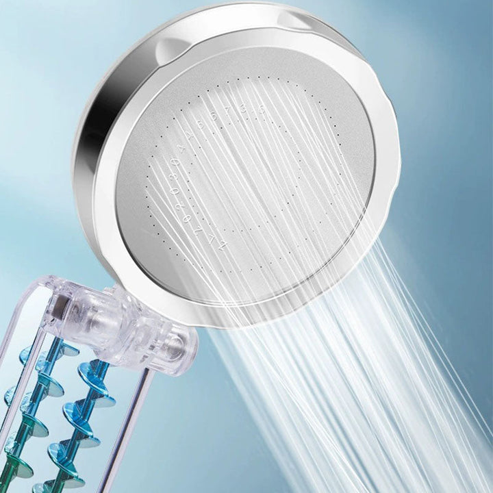 Lisslune | Contemporary Round Handheld Shower Standard Spray Adjustable Showerhead