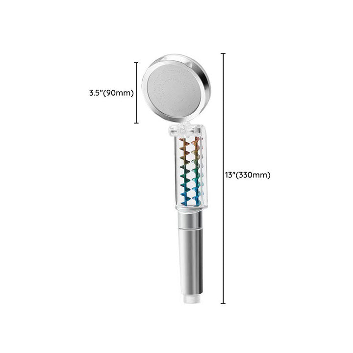 Lisslune | Contemporary Round Handheld Shower Standard Spray Adjustable Showerhead