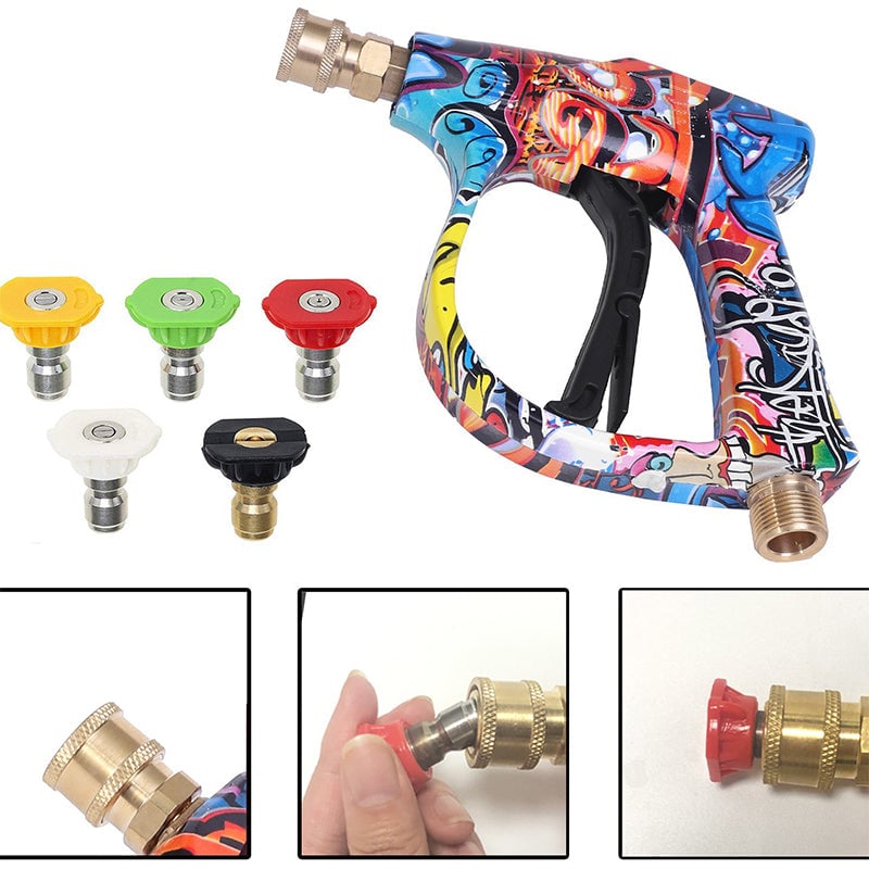 Lisslune | High pressure cleaner spray gun set