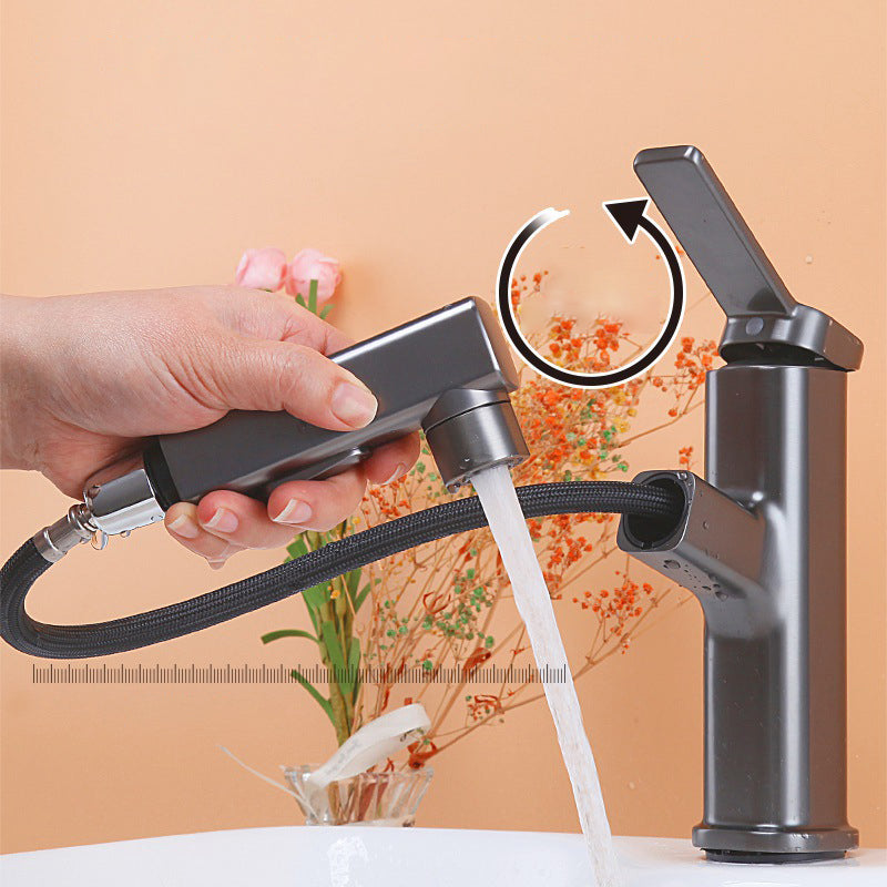 Lisslune | Basin faucet Contemporary single lever mixer tap for bathroom