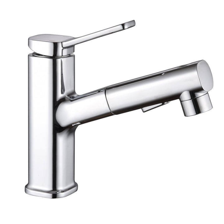 Lisslune | Basin faucet Contemporary single lever mixer tap for bathroom