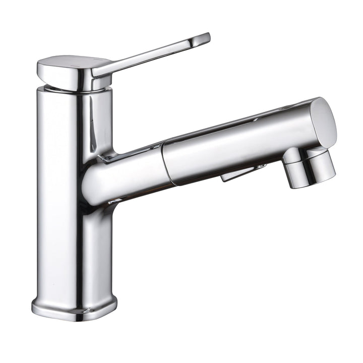 Lisslune | Basin faucet Contemporary single lever mixer tap for bathroom