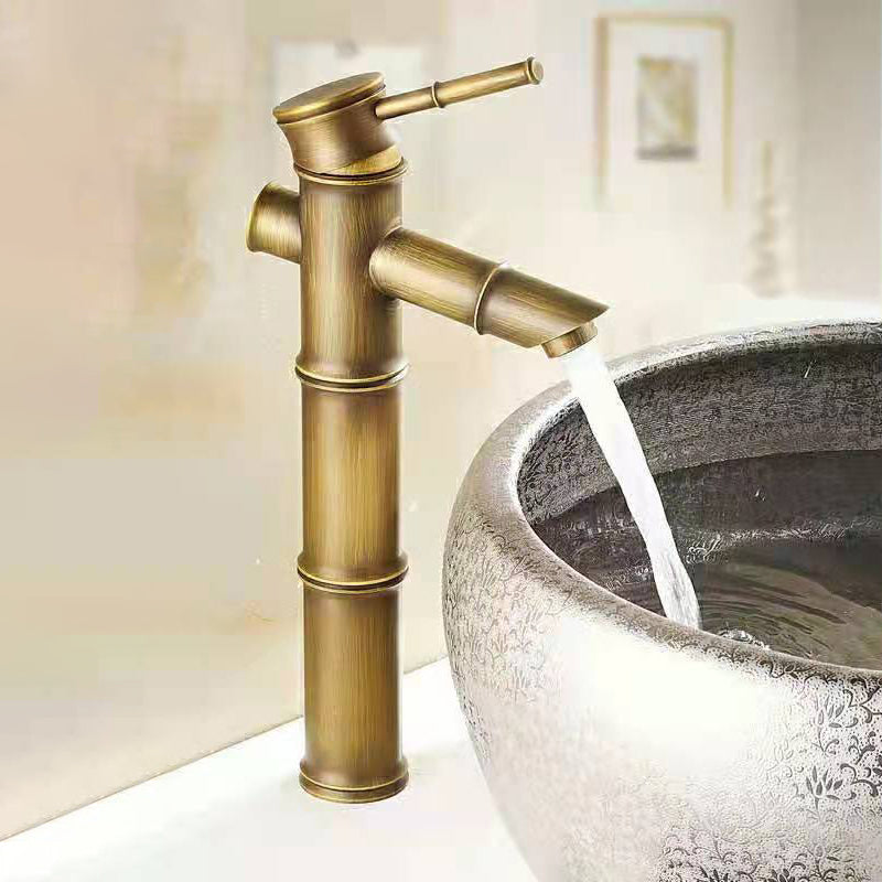 Lisslune | Round Single-Handle Water Tap Country Style Faucet
