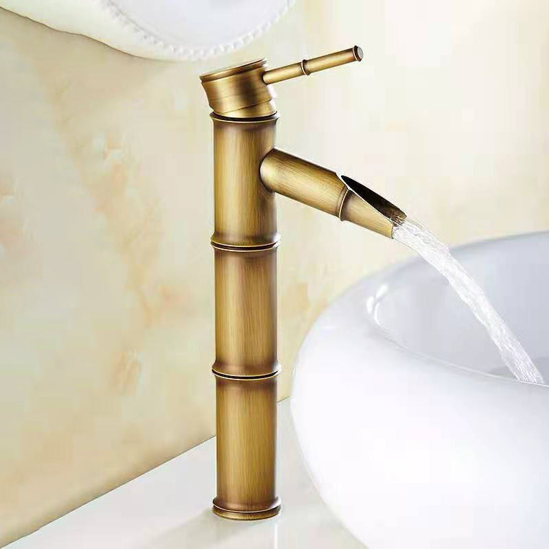 Lisslune | Round Single-Handle Water Tap Country Style Faucet