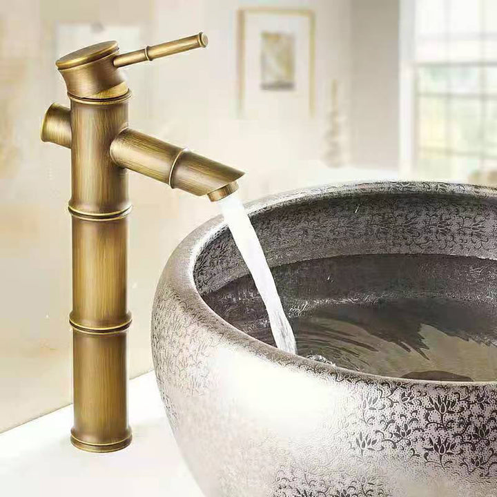 Lisslune | Round Single-Handle Water Tap Country Style Faucet