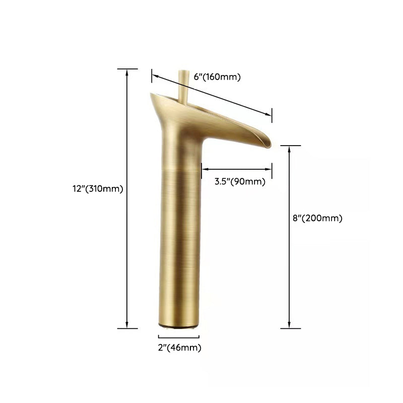 Lisslune | Round Single-Handle Water Tap Country Style Faucet