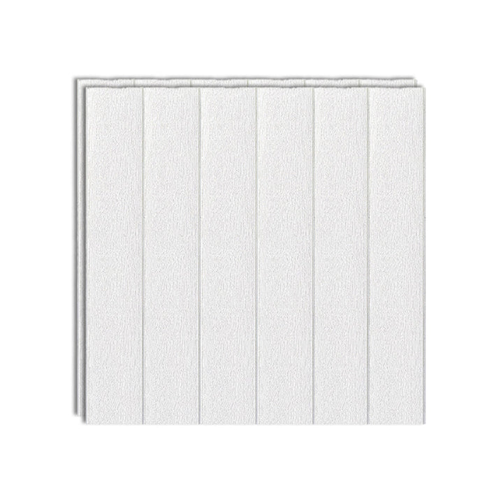 Lisslune | Solid color 3D embossed wall panel waterproof foam interior wall tile