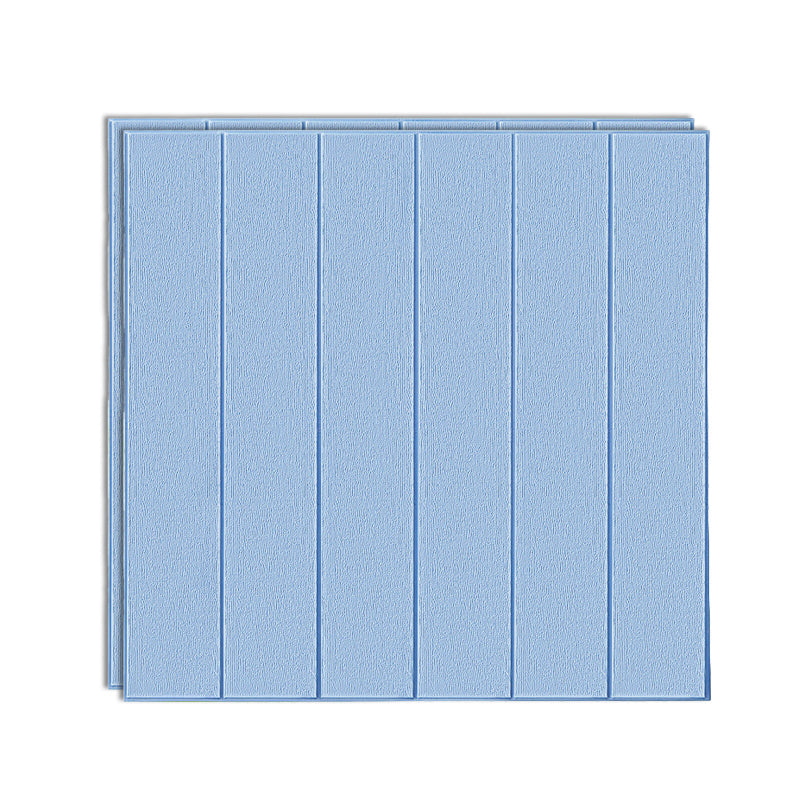 Lisslune | Solid color 3D embossed wall panel waterproof foam interior wall tile
