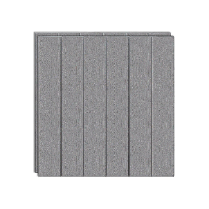 Lisslune | Solid color 3D embossed wall panel waterproof foam interior wall tile