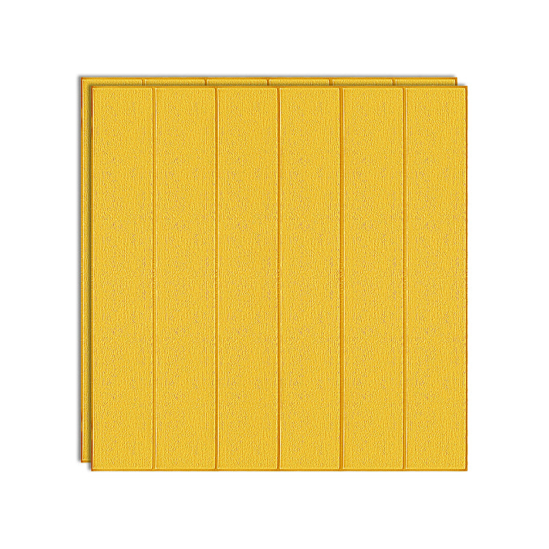 Lisslune | Solid color 3D embossed wall panel waterproof foam interior wall tile