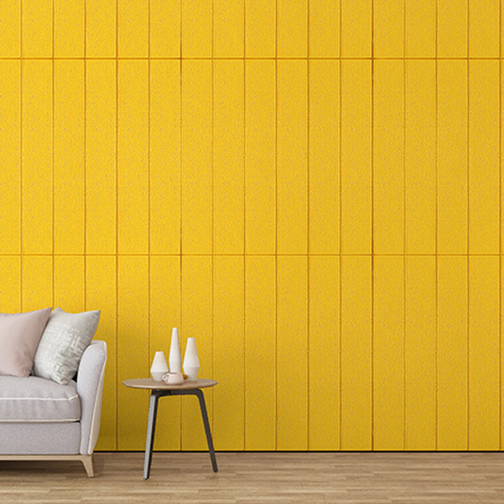 Lisslune | Solid color 3D embossed wall panel waterproof foam interior wall tile