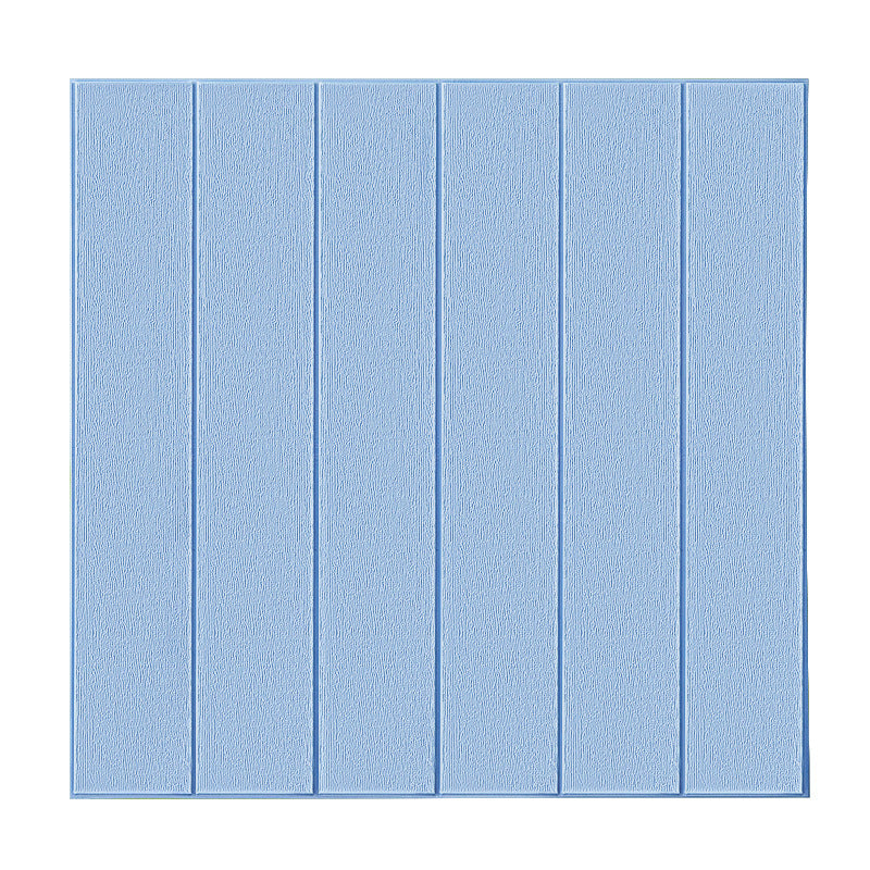 Lisslune | Solid color 3D embossed wall panel waterproof foam interior wall tile