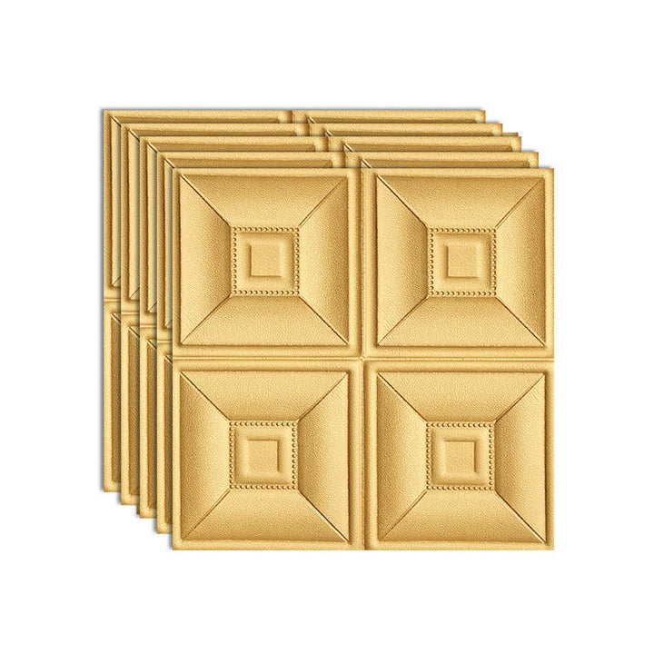 Lisslune | Glam peel and stick wall covering made of foam with 3D embossed panel